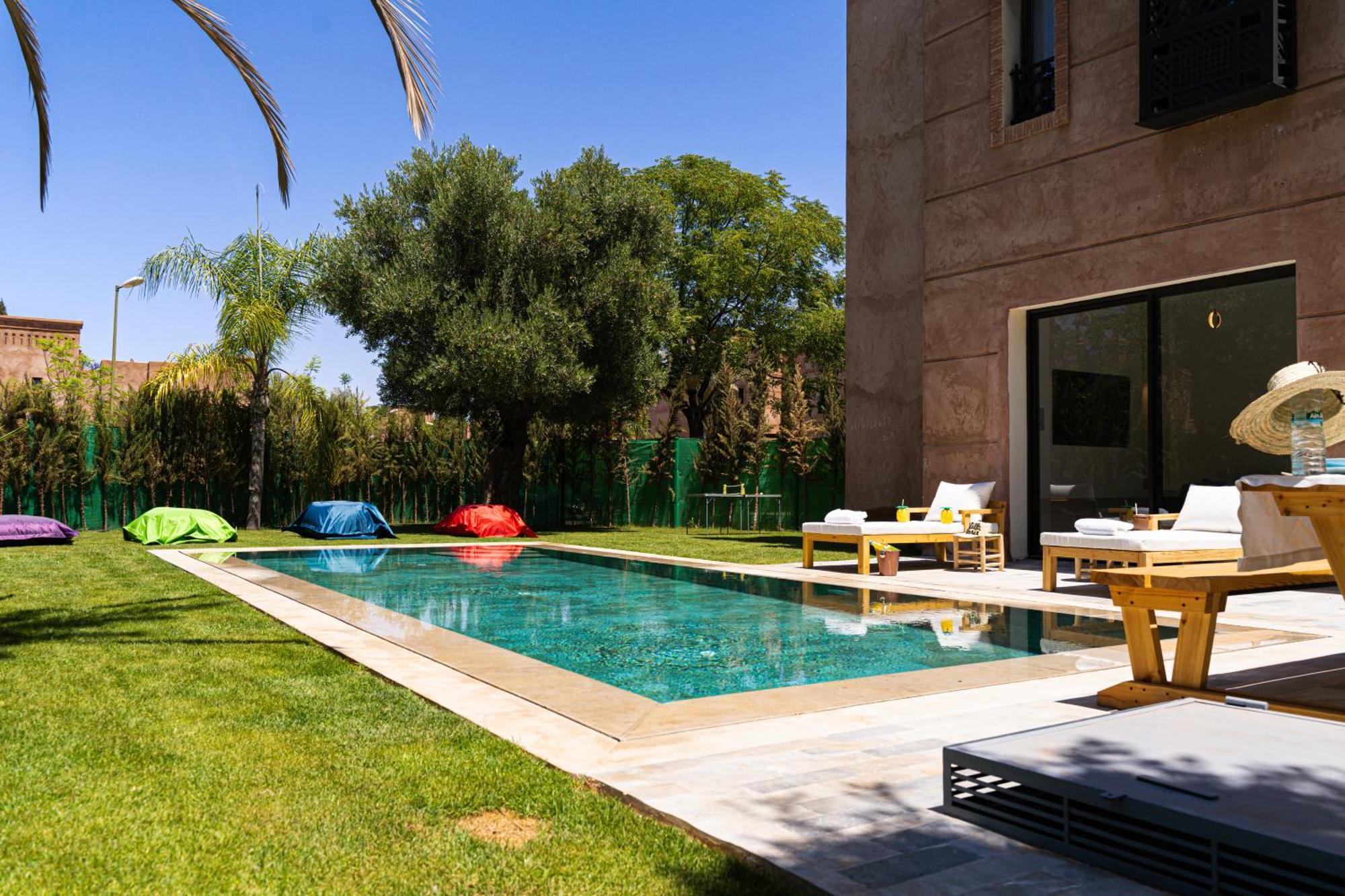 Villa Oasis Private Pool Secure Complex Marrakesh Exterior photo