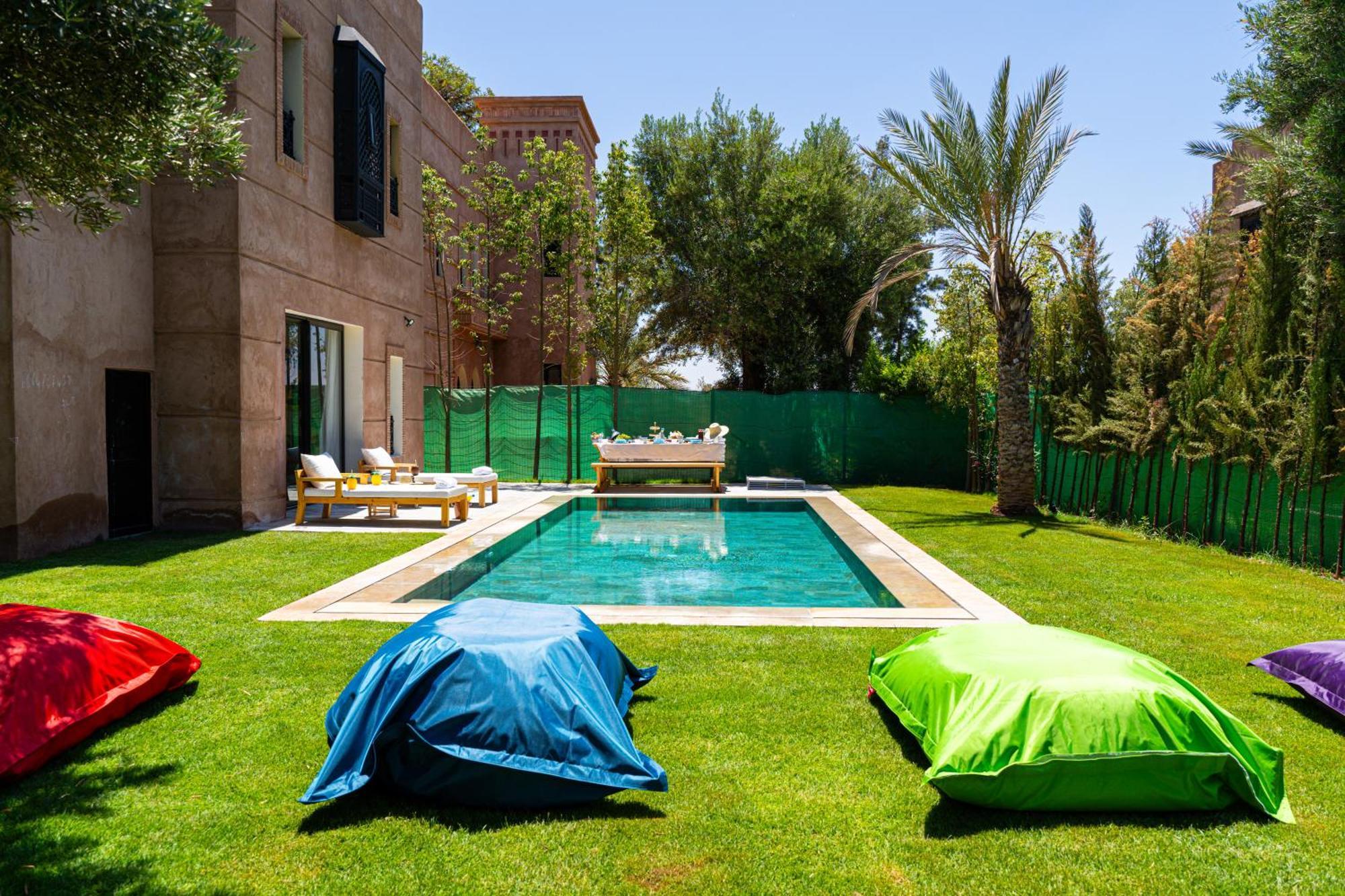 Villa Oasis Private Pool Secure Complex Marrakesh Exterior photo