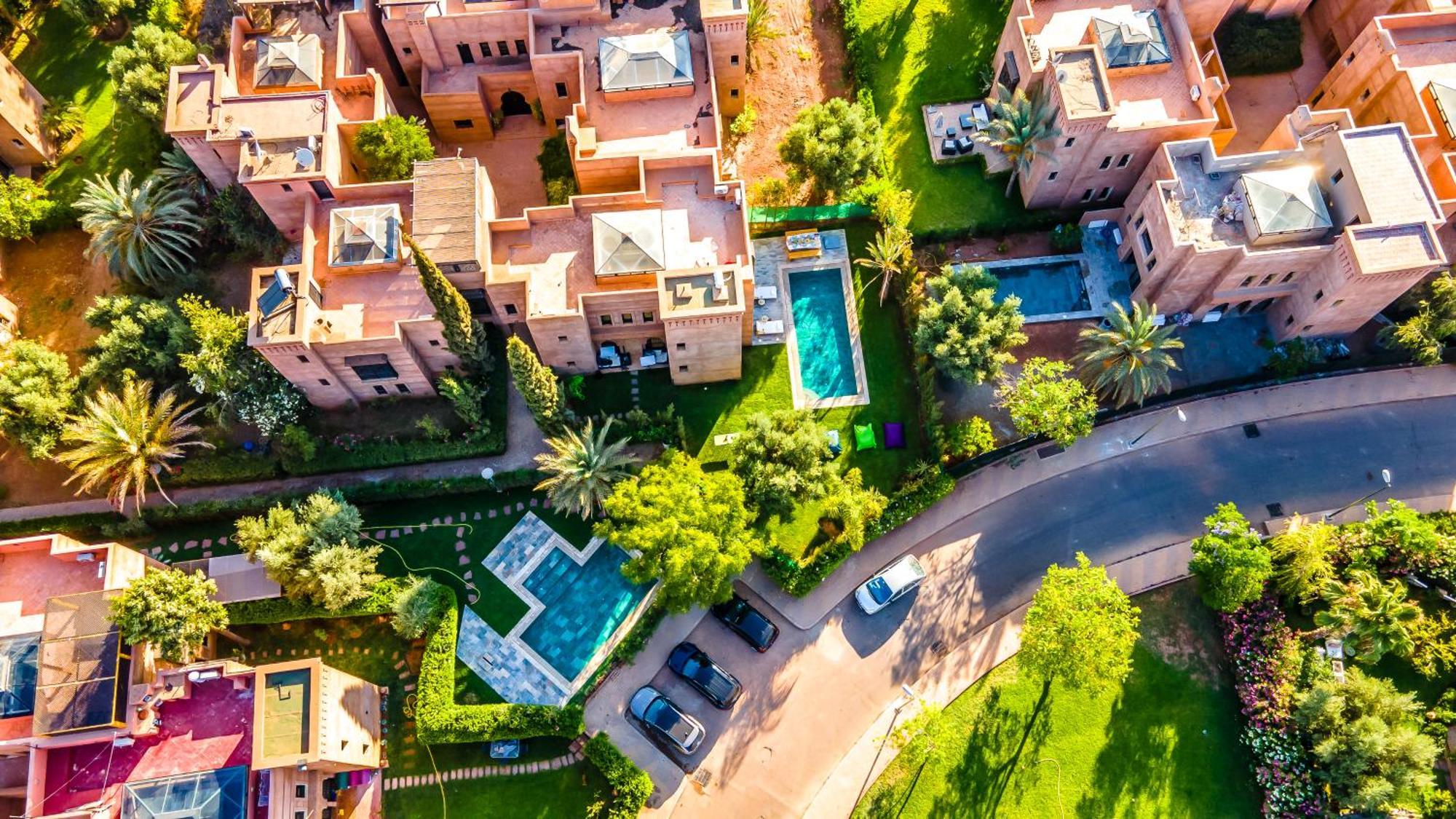Villa Oasis Private Pool Secure Complex Marrakesh Exterior photo